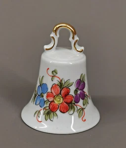 9986455-d Tischglocke Glocke Blume Lindner Porzellan Bayern 5x6,5cm - Picture 1 of 6
