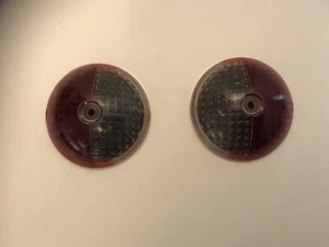 paire cabochons de feux arrière ML camion citroen U23 berlier etc - Picture 1 of 3