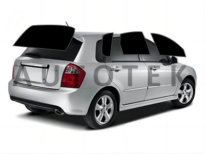 Película de ventana precortada en todos los lados cualquier tono para escotilla Kia Spectra5 2005-2009 Foto 1 de 4