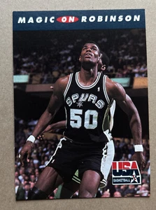 David Robinson 1992 SkyBox USA Basketball Magic On Robinson #109 EX/NM - Picture 1 of 2