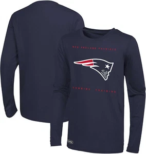 NFL Outerstuff Men's Side Drill Long Sleeve T-Shirt, Navy, Medium - Picture 1 of 3