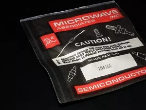 1N46E MIXER DIODO MICROONDE NOS in confezione originale Ludlow - Microwave Ass Inc - Foto 1 di 6