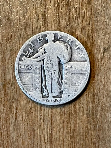 1926 Standing Liberty Quarter G+ Cover