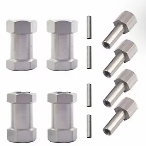 20mm Extension 12mm Wheel Hex Hub Drive Adapter For Axial 1/10 SCX10 RC Crawler - Picture 1 of 3