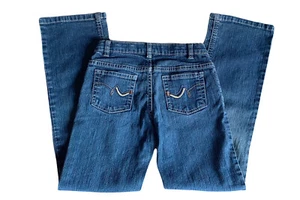 NWOT Girls Circo jeans sz 8 slim , adj. waist blue color medium wash - Picture 1 of 7