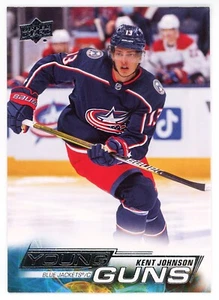 2022-23 Upper Deck Young Guns Kent Johnson Rookie #209 RC - Picture 1 of 3