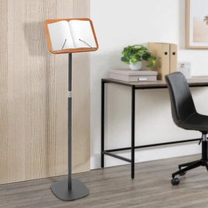 Verstellbarer Holz Notenständer Holz Buchständer Multifunktion Bücherständer 80-130cm - Bild 1 von 18