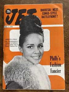 Vintage Jet Magazine December 2 1965 Annette Lynch Rhodesia - Picture 1 of 5