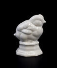 9959294-D Porcelain Ens Paperweight Chick White Easter 10X7x11cm