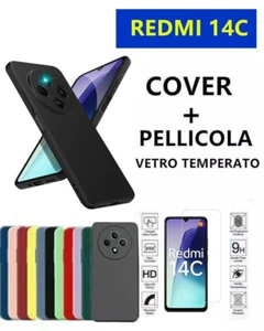 Cover Morbida Custodia Silicone Tpu Opaca pre XIAOMI Redmi 14C - Foto 1 di 10