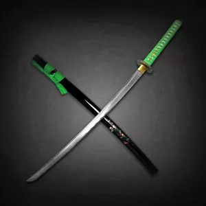 40" Full Tang with Koi Pond Scabbard Hand Forged - Picture 1 of 8