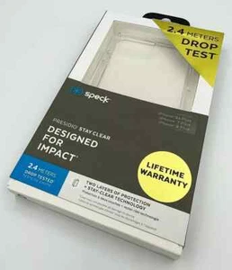 Speck Presidio Stay CLEAR Tough Case for iPhone 8 Plus/7 Plus/6s Plus/6 Plus - Picture 1 of 5