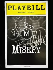 Bruce Willis & Laurie Metcalf Signed Misery Playbill. Die Hard. Rare Signature - Picture 1 of 2
