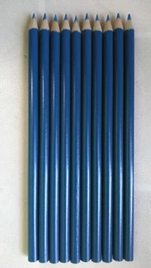 10 pieces of Prang Colored Art Pencils BLUE home school class students - Picture 1 of 1