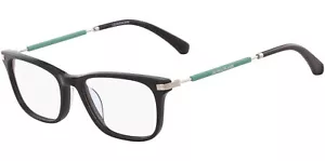 Calvin Klein Jeans Women's Black Rectangle Eyeglass Frame - CKJ18705 001 - Picture 1 of 3