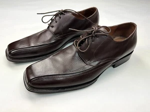 Johnston & Murphy Leder Eckige Zehe Derby Oxford Herren 11 M EUC Schnürschuhe - Bild 1 von 11