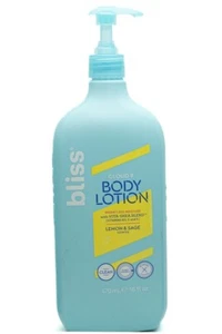 Bliss Cloud 9 Body Lotion Weightless Moisture Lemon and Sage 16 oz Bottle - Picture 1 of 1