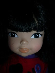 Künstlerpuppe Kimra Girls Vinyl braunes Haar 40 cm groß - Bild 1 von 10