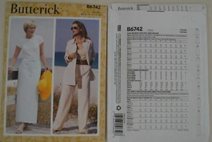 Butterick 6742 - Misses' and Misses' Petite Skirt, Shorts and Pants - Picture 1 of 1