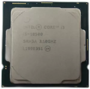 Intel Core i5-10500@3.10GHz (Boosts 4.50Ghz) SRH3A LGA 1200 6 Core CPU - Picture 1 of 3