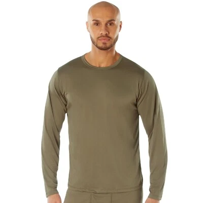 Camisa Larga Johns Ropa Interior Militar ECWCS Peso Seda Térmica Gen III Foto 1 de 2