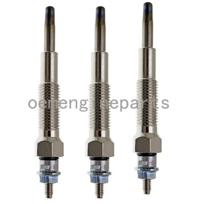 3 Heater Glow Plugs Fits For Perkins 403D-15 403D-17 403D-15T 403C-15 185366190 - Image 1 of 3