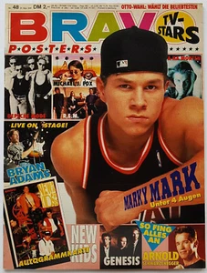 BRAVO 48-1991 POSTER DEPECHE MODE-REM + MORTEN HARKET-AUTOGRAMM NKOTB / SEHR GUT - Bild 1 von 7
