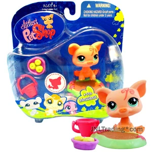 Year 2009 Littlest Pet Shop LPS Portable Pets Messiest Series Figure - PIG #998 - Picture 1 of 1