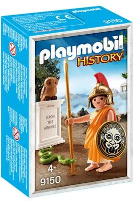 Playmobil® 9150 History Athéna Déesse Grecque Neuf / Greek God Athena BNIB - Photo 1/2