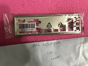 ASUS PRIME H370M PLUS ,PRIME H370M PLUS /CSM  IO SHIELD BACK PLATE ( METAL)  - Afbeelding 1 van 2