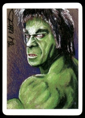 The Incredible Hulk Bradu Sketch Card by Brad Utterstrom Series 3 #8 2015 - Image 1 of 2