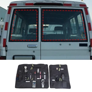 2PCS Tailgate Window Package Storage Bag For Land Cruiser LC76 LC78 2024+ - Picture 1 of 13