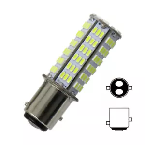 BAY15D LED Marine lights boat bulb 126LED 3014SMD AC12V DC12~24V Lamp Warm/White - Picture 1 of 4