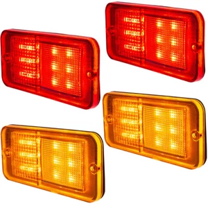 Kit de 12 marcadores laterales LED estilo estándar de 4 piezas para camioneta Chevrolet y GMC 1968-1972 - - Imagen 1 de 15