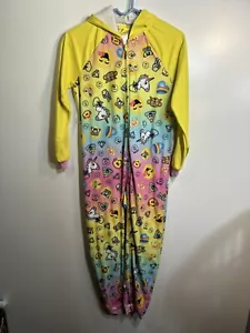 emojination traversina bambina manica lunga con cappuccio pezzo unico taglia large 10 12 - Foto 1 di 4
