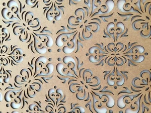 Armadio radiatore screening decorativo radiatore griglie MDF 3 mm e 6 mm articolo R10 - Foto 1 di 3