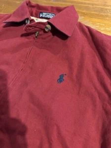 Polo Ralph Lauren • Boys Sports Jacket • Kids Medium • Red Zip Up - Picture 1 of 7
