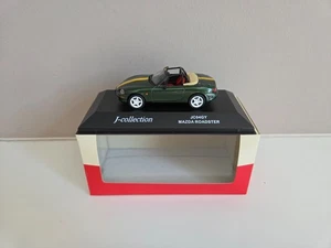 Kyosho J-Collection 1/43 Mazda Roadster (MX-5) - Green (Yellow Stripe) - JC04GY - Picture 1 of 7