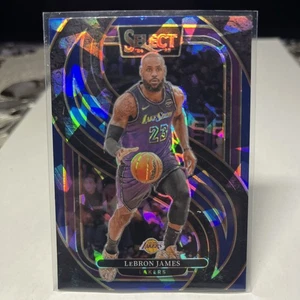 2024-25 Panini Select - #111 LeBron James Cracked Ice Premier Level LA Lakers - Bild 1 von 2