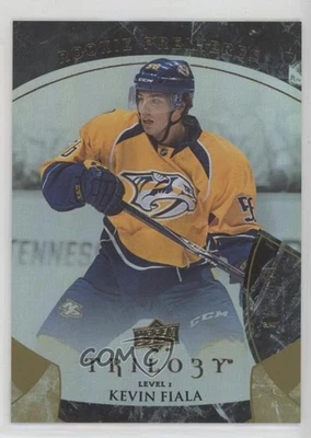 2015-16 Upper Deck Trilogy Premieres /999 Level 1 Kevin Fiala #108 Rookie RC - Image 1 of 2