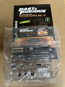 Toyota Supra Bryan Fast And Furious 1/8 Altaya Numero 8 - Foto 1 di 1