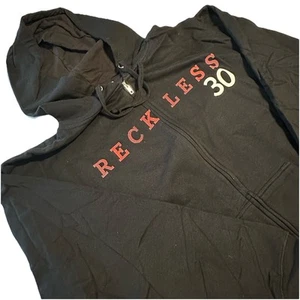 Bryan Adams Reckless 30 Zippered Black Hoody Sweater 2XL - Picture 1 of 4