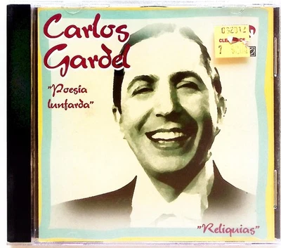 CARLOS GARDEL POESIA LUNFARDA "RELIQUIAS" CD 7697 - Imagem 1 de 4
