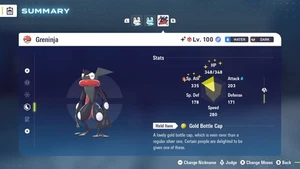 Pokémon Legends: Z-A Shiny Greninja 6iv ✨Max EV✨ALPHA - Picture 1 of 1