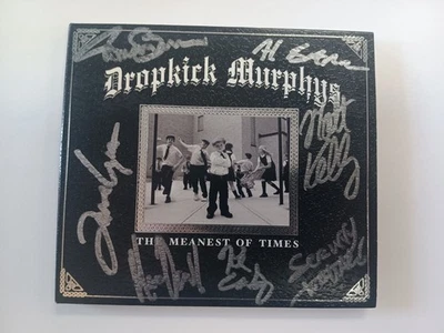 Dropkick Murphys The Meanest of Times Signed CD Digipak, Folk Punk, 2000s, Rock Foto 1 de 4