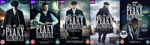 Peaky Blinders 1-5 komplette Sammlung DVD Peaky Blinders 12345 DVD - Bild 1 von 1