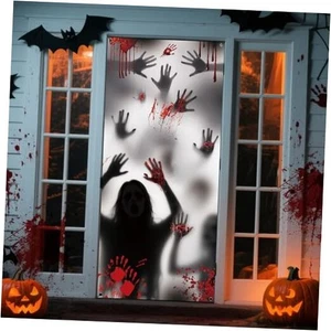 Halloween Türabdeckung, 79 * 35 Zoll gruselige Zombie Hände Halloween Tür  - Bild 1 von 8