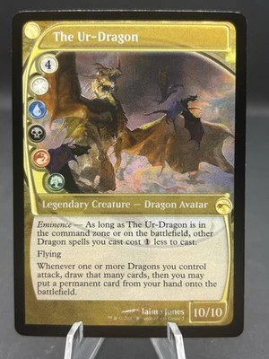 THE UR-DRAGON (Future Sight) Rainbow Foil - MtG - Festival in Box In Hand - Image 1 of 2