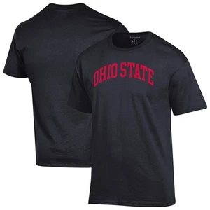 Herren T-Shirt Champion schwarz Ohio State Buckeyes Basic Arch - Bild 1 von 3
