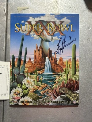Troy Aikman Signed XXX Super Bowl Program. UDA Authenticated 59/108 - Image 1 of 2